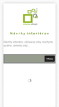 Mobile Screenshot of interier-dizajn.sk
